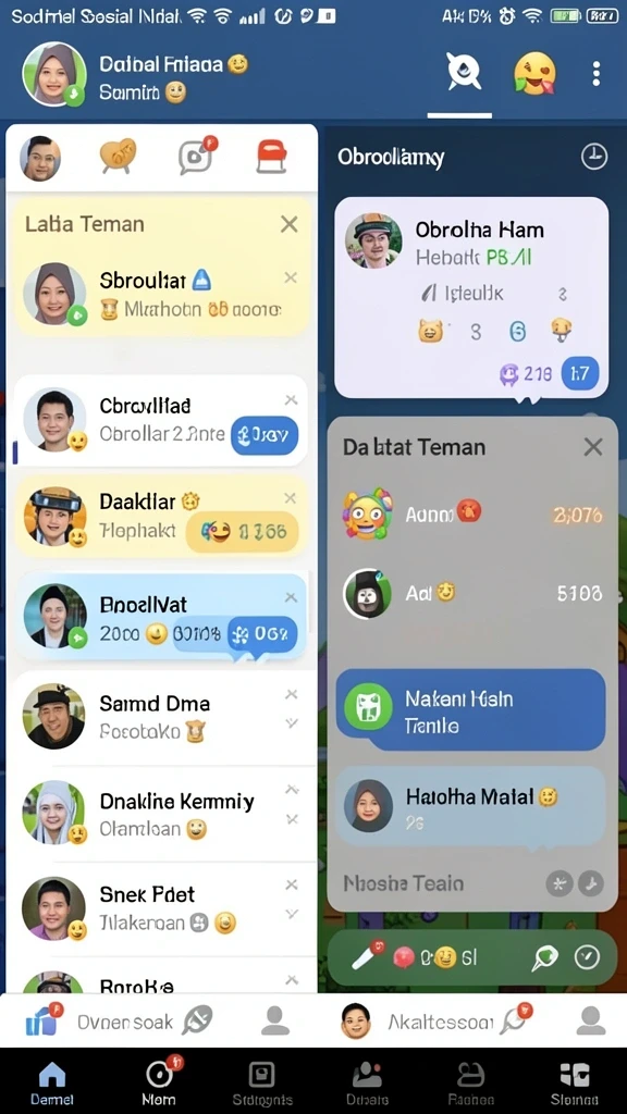markas789 - Tampilan antarmuka aplikasi yang intuitif.