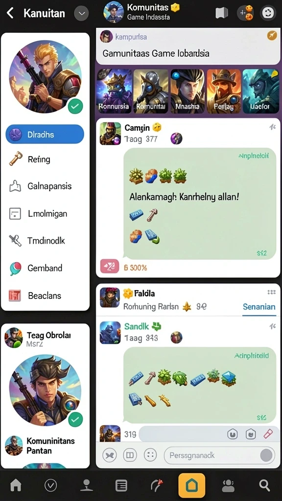 rt99 - Karakter yang bisa dipilih sesuai favorit.
